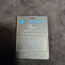 PlayStation 2 PS2 Blue 8MB Memory Card OEM SCPH-10020 Tested