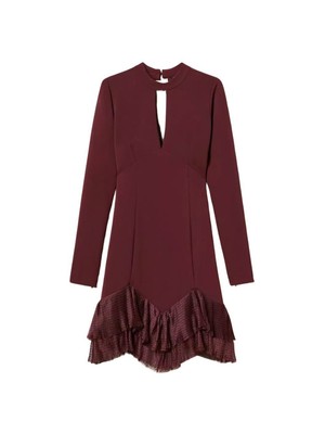 Twinset Kleid Für Damen, Aus Polyester, Rote Farbe, Code 242TT2320.