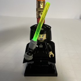 LEGO Star Wars Luminara Unduli Light Up Lightsaber Minifigure Excellent 