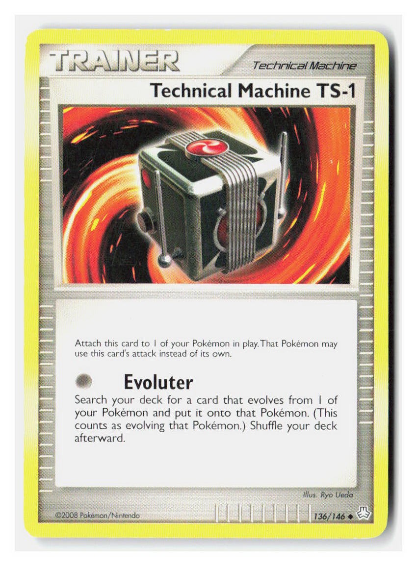 Pokemon TCG Legends Awakened Technical Machine TS-1 136/146 Uncommon