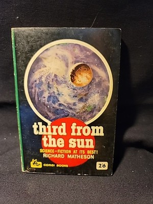 Third From the Sun Richard Matheson Corgi 1961 Paperback Classic Sci-fi
