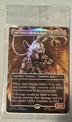 MTG Anti-Venom Horrifying Healer Promo Exclusive Borderless Foil #1 PRM  Magic | eBay