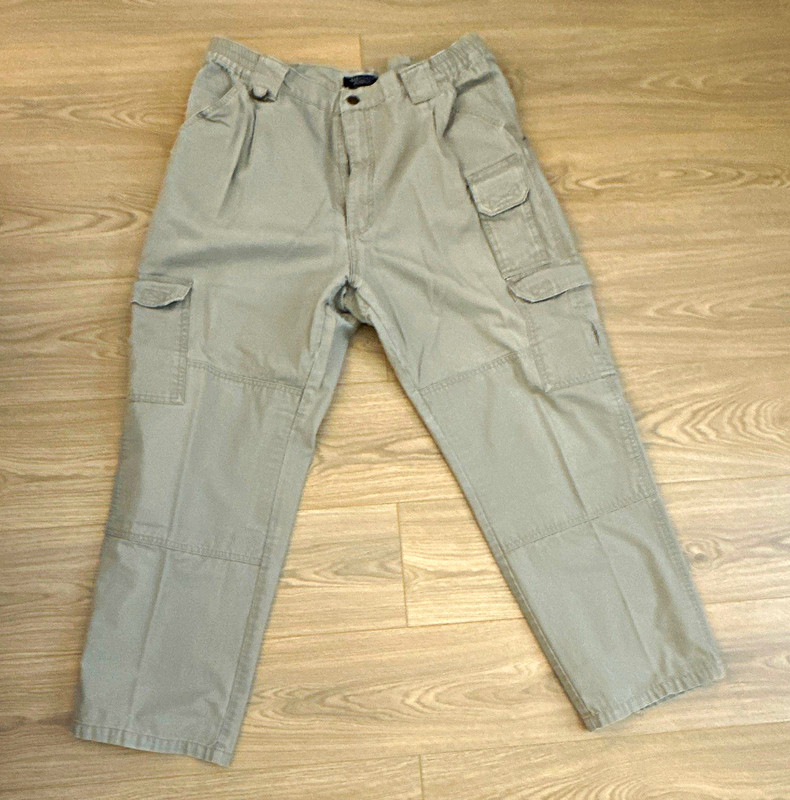 5.11 Tactical Men's Cotton Tactical Cargo Pants Beige 36/30 MPN 74251