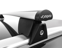 DachtrÄGer Farad Aluminium Opel Combo Tour/Life AB 2018 MIT Geschlossenem Reling