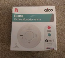 Aico Ei3018 Carbon Monoxide Alarm Mains Powered Expires April 2034