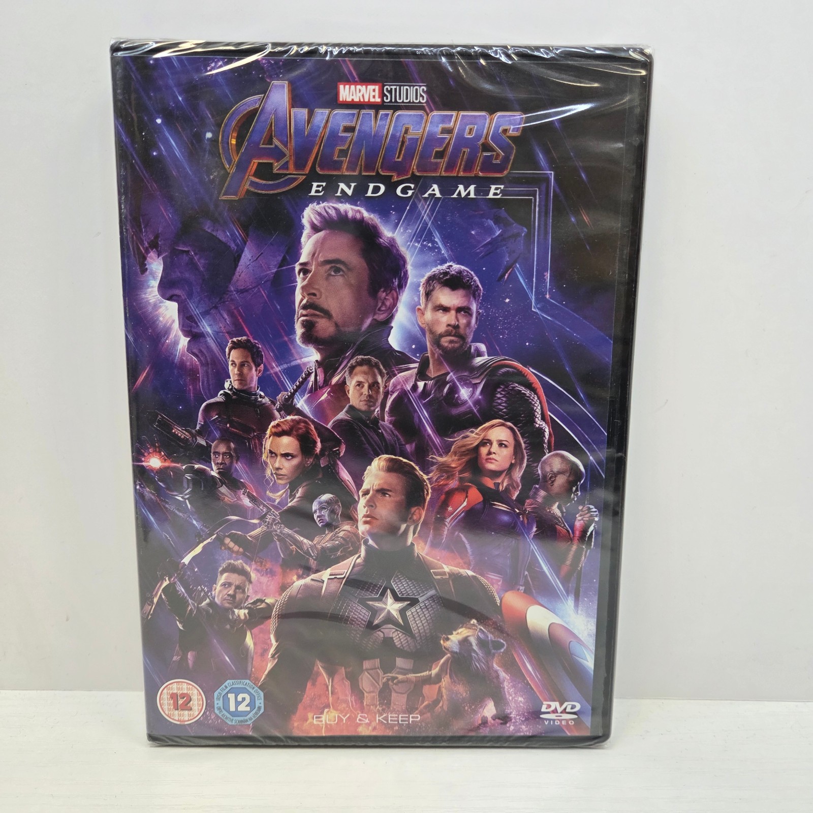 Avengers Endgame 2019 DVD New Sealed UK Region 2