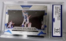 Lucka Doncic 2021-22 Panini Prizm Widescreen #1 Silver Prizm Mavericks GM 10!!!