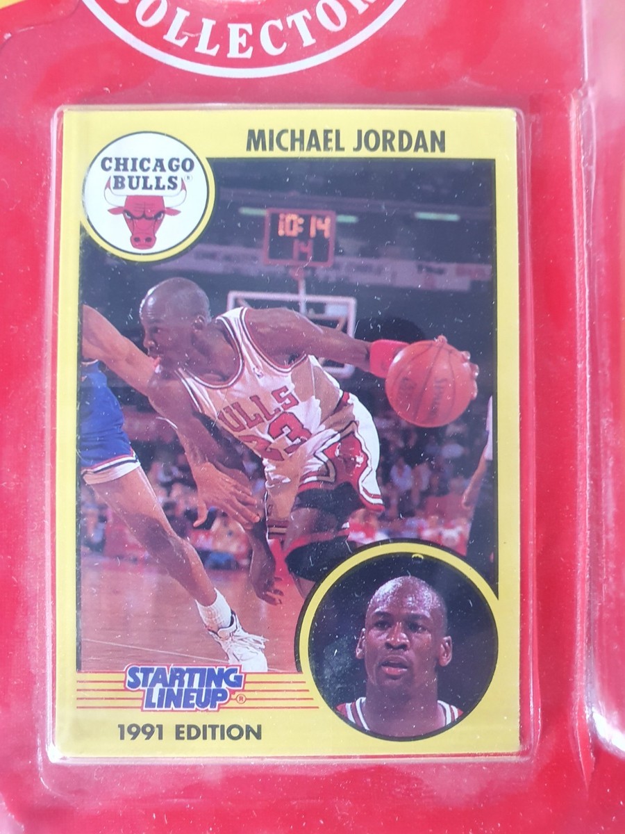 1991 Kenner Starting Lineup Michael Jordan Figurine - Sealed