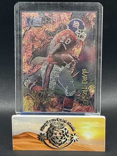 Terrell Davis #4 1996 Fleer Metal Molten card