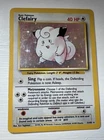 Pokemon TCG Clefairy Holo Card Base Set 5/102 Vintage WOTC