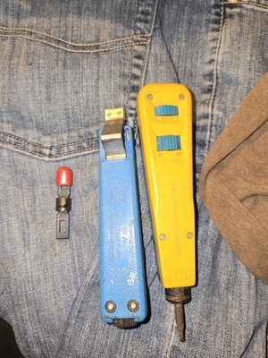 Siemon S814 Impact Punch Down Tool with Blades   Network Cable Term. W Ideal Too