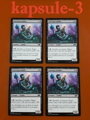4x Gnawing Zombie | Foundations Jumpstart | MTG Magic Cards