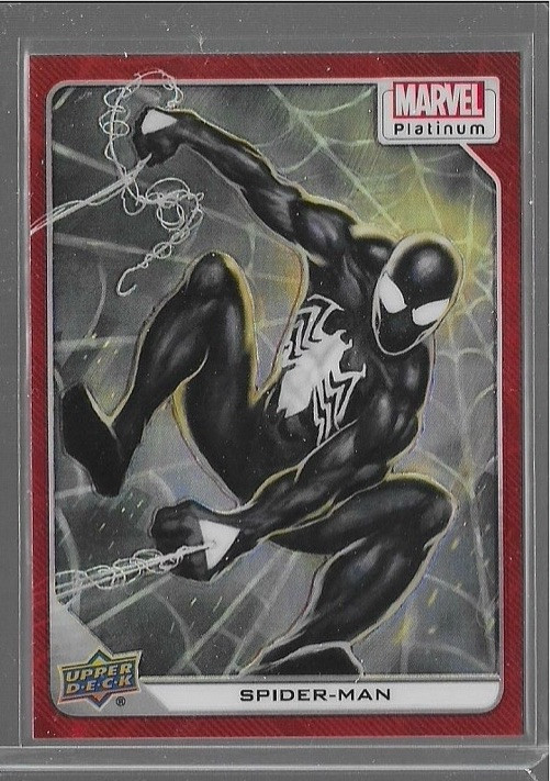 2022 Upper Deck Marvel Platinum RED RAINBOW Spider-Man #83 | eBay