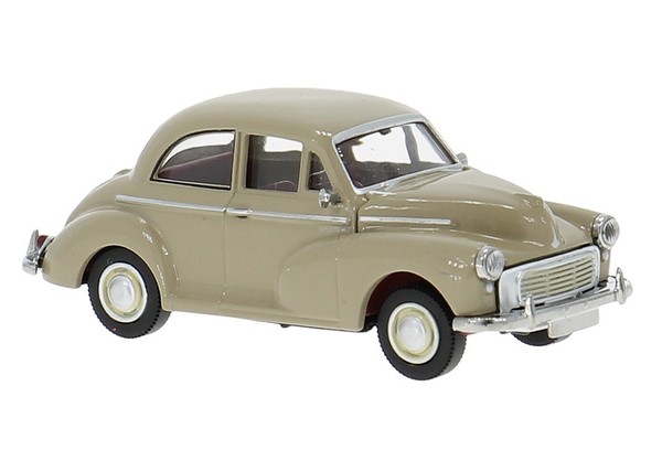 Brekina 15217 Morris Minor 1000, Dunkelbeige, Bj.1956,1:87 Neu Modell-image