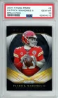 Patrick Mahomes 2020 Panini Prizm Brilliance #9 PSA 10 Kansas City Chiefs