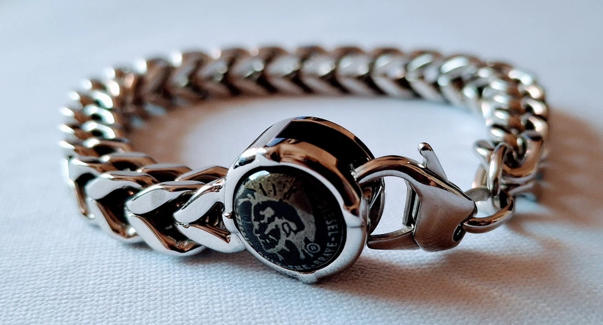 Diesel Stainless Steel Bracelets for Men for sale | eBay