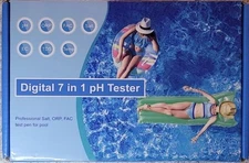 CITAZA 7 IN 1 DIGITAL PH TESTER TDS/EC/ORP/S.G/Salinity/Temp NEW WITH GUARANTEE
