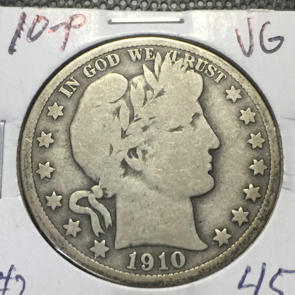 1910 Year Barber Half Dollars (1892-1915) for sale | eBay