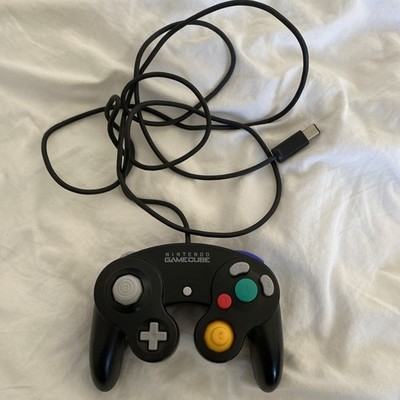 Original Nintendo GameCube Controller Gamepad   Spice Schwarz (DOL-003)   