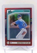 2024 Panini Donruss Baseball Rated Prospects Brayden Taylor #171 Red /275