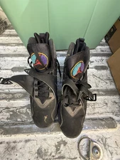 Air Jordan 8 Retro Aqua 2015 305381-025 USED 10.5 Purple Black OG Bugs Bunny