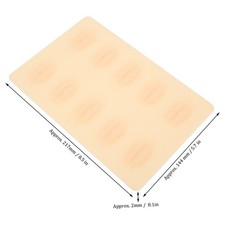 Silicone Makeup Lip Tattoo Practice Skin Microblading For Artists