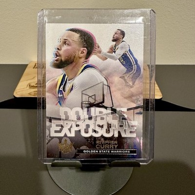 2023-24 Panini Court Kings Stephen Steph Curry Double Exposure SP #4 GS Warriors
