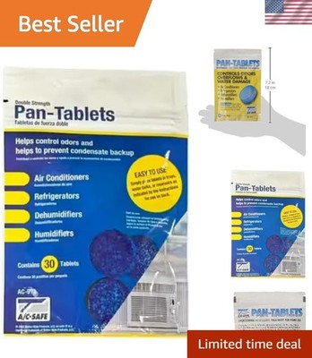 Powerful 30 Count Pan Tablets - Transform Drain Pans & Humidifiers with Ease