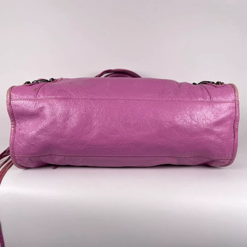 Balenciaga 2-way leather hand and shoulder bag in pink women Used Japan - 第 8/17 張圖片