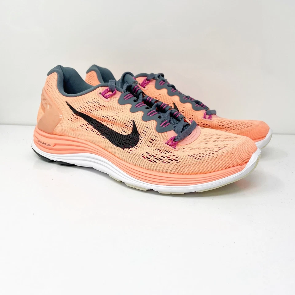 Nike Womens Lunarglide 5 599395-604 Pink Running Shoes Sneakers Size 7.5 - Image 2 of 4