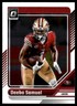 Deebo Samuel 2024 Donruss Optic #172 49ers NFL READ FREE SHIPPING AutographDen