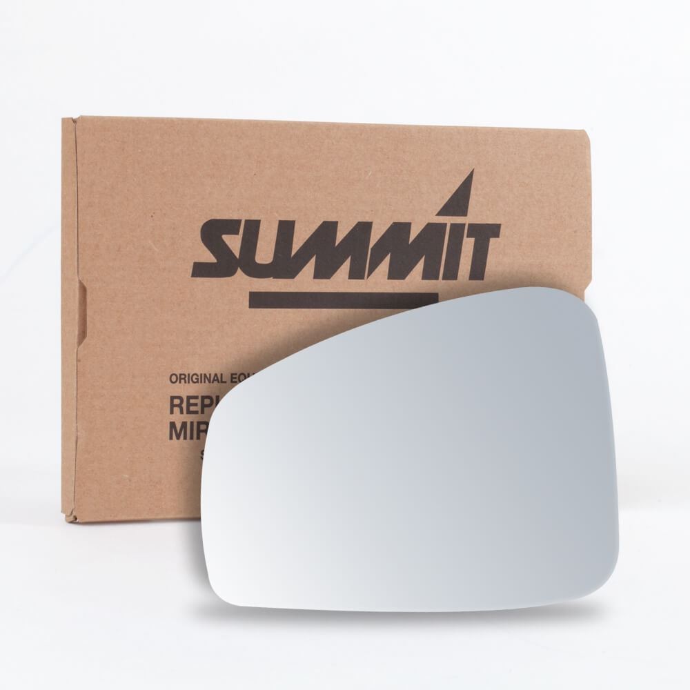 Summit Stick-On Standard Wing Mirror Glass Left For Fluence Scenic Laguna Megane