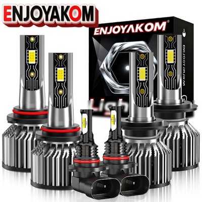 LED Headlight High&Low Beam Fog Light Kit Bulb For Subaru Outback 2005-2009