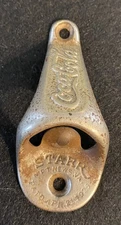 1925 Coca-Cola Wall Mount Tear Drop Bottle Opener