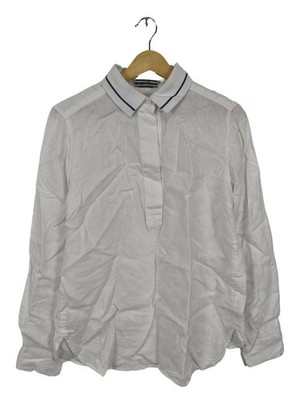 MARC O POLO Hemd-Bluse Damen Bluse Gr. DE 36 weiß Casual-Look