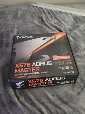 GIGABYTE X570 AORUS MASTER Motherboard PLUS AMD Ryzen 9 5900X Excellent