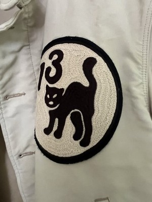 【新品未使用】RRL BLACK ワイルドキャット　デッキジャケット 🏁 RRL DECK JACKET SZ M 13 BLACK CAT 🐈‍⬛ DRAG RACING RALPH