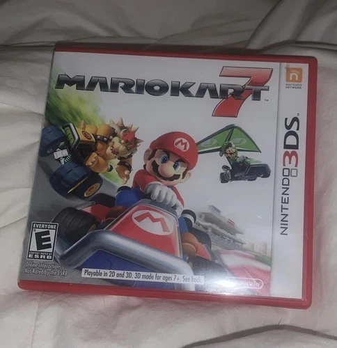 Mario Kart 7 - Nintendo 3DS with Game - Tested And Working - Case