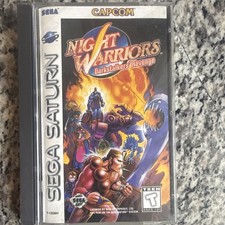 Capcom Night Warriors: Darkstalkers' Revenge Sega Saturn NTSC-U/C T 1996 Manual