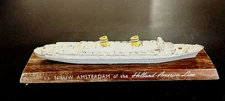 Holland America Line Model S.S. Nieuw Amsterdam 7.5 inches metal Made in England