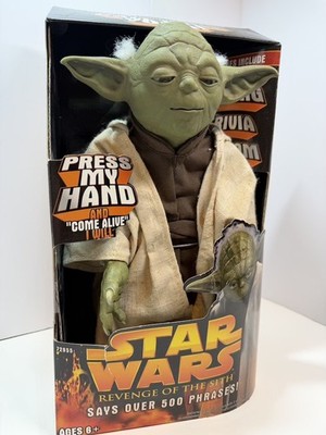 STAR WARS-Revenge of the Sith ''CALL UPON YODA!'' interactive 500 phrases! New