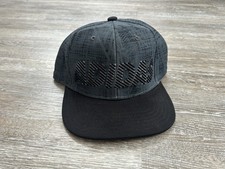 Adidas Originals Baseball Cap Gray Mens Snapback Black Logo Adjustable Climalite