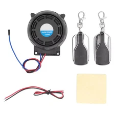 125db 12V Motorcycle Remote Control Alarm Horn Anti Theft Security System