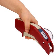 Embossing Label Maker Clear Number Letter One Hand Operation For DIY E