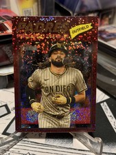 2026 Topps Heritage FERNANDO TATIS JR. #322 BURGUNDY SPARKLE Chrome SP Padres
