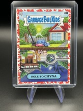 2024 Topps Garbage Pail Kids Series 1 Kids At Play 41b Hole To Chyna Red 59/75
