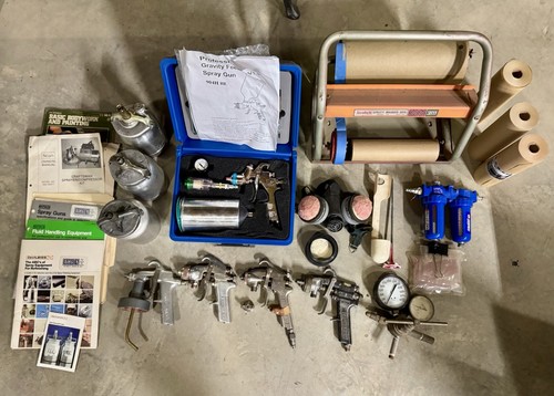 Lot Auto Painting Supplies