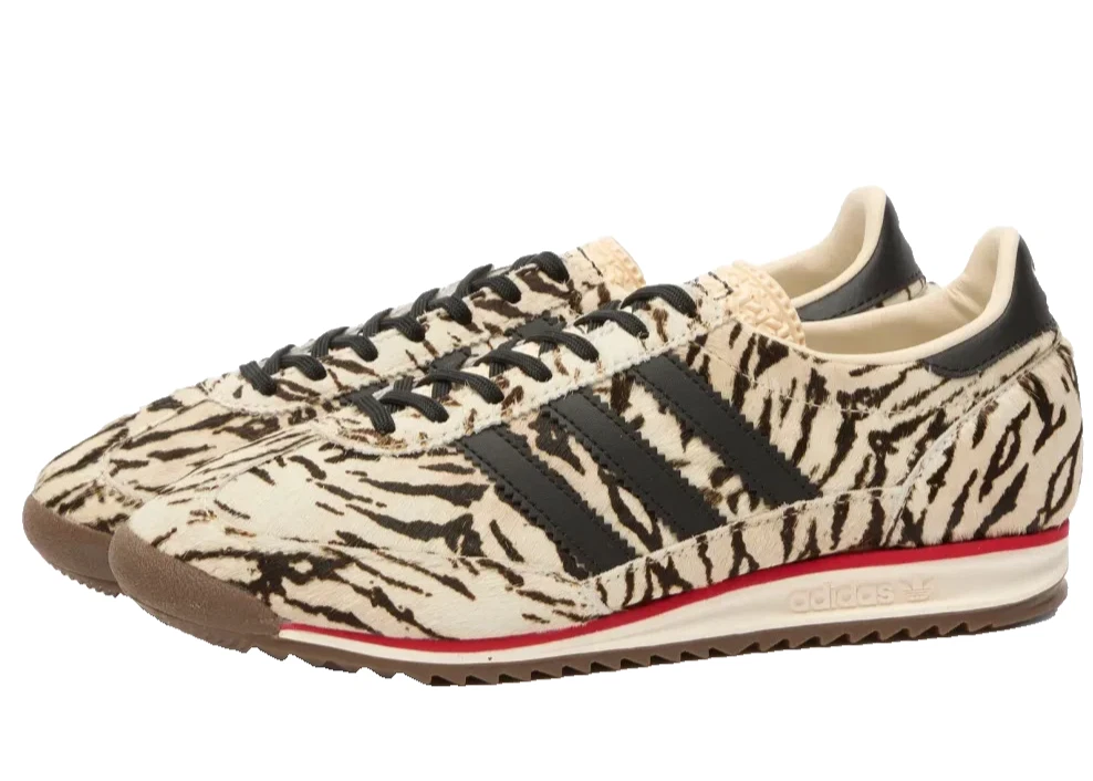 adidas gazelle silver green womens 35 1/2 EU Adidas Samba Swarovski Zebra