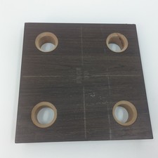 Lovesac Sactional Shoe OEM Walnut Brown Wood Base Sectional