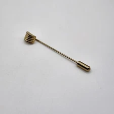 Vintage Gold Tone Golf Club Lapel Pin Tie Tack LS2 Logo Sports Memorabilia Gift